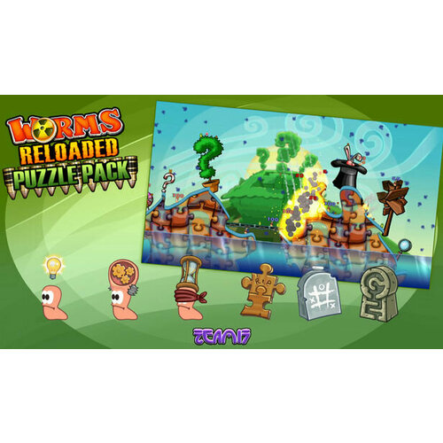 worms reloaded puzzle pack Дополнение Worms Reloaded Puzzle Pack для PC (STEAM) (электронная версия)