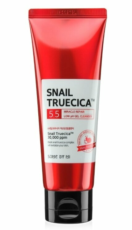 Some By Mi snail Пенка snail true cica miracle repair low ph. gel cleanser