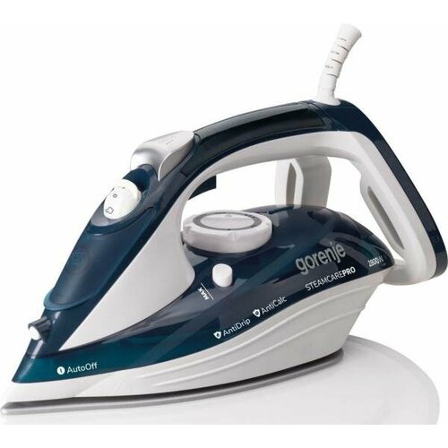 Утюг Gorenje SIH2800TQC 2800Вт белый синий 439700₽