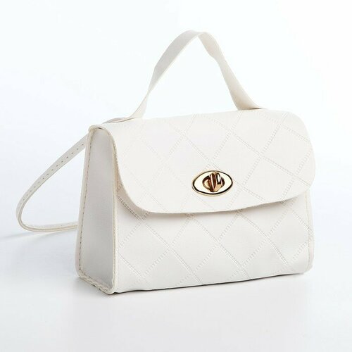 Сумка детская на застёжке цвет белый 992₽