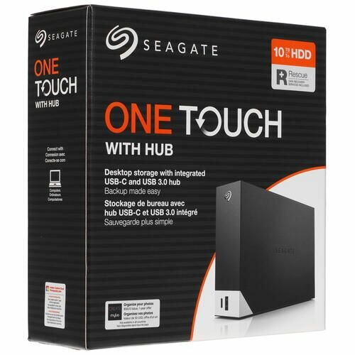 Внешний жесткий диск 10Tb Seagate One Touch STLC10000400 черный USB 3.0 - фото №14