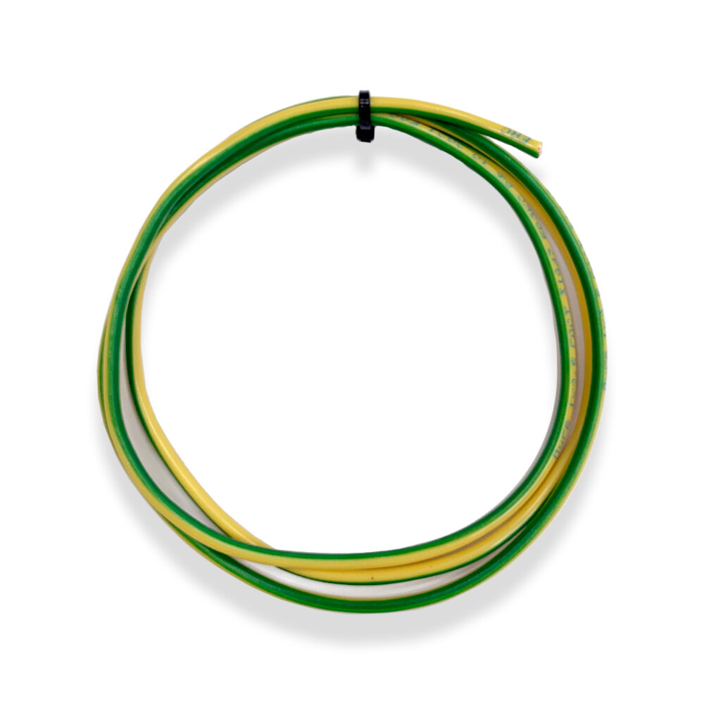 Провод электрический ПуГВнг(A)-LS 1х0.5 мм2 Желтый, 5м