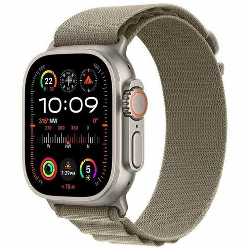 Умные часы Apple Watch Ultra 2 49mm Titanium Case with Alpine Loop L Цвет Olive 10236000₽