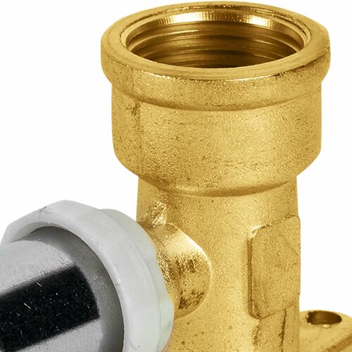 Водорозетка пресс внутренняя резьба 12x16 мм латунь 1185₽