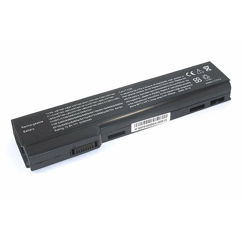 аккумуляторная батарея для ноутбука hp z book 15 17 ar08xl 14 4v 5200mah oem черная Аккумуляторная батарея для ноутбука HP Compaq 6560b (HSTNN-LB2G) 10.8V 5200mAh OEM черная