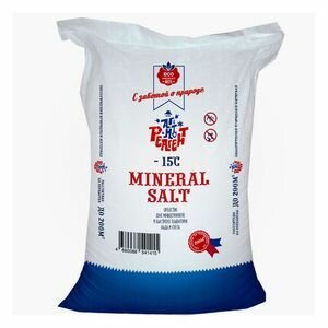 Реагент противогололедный АгентРеагент Mineral Salt -15 С 10 кг