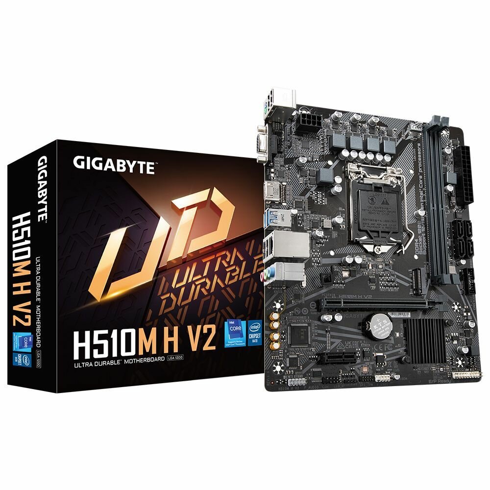 Материнская плата GIGABYTE H510M H V2 1200