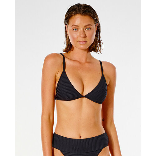 фото Купальник rip curl купальник верх; ж; premium surf banded fixed tri; цвет 0090 black; размер s-m, размер l, черный