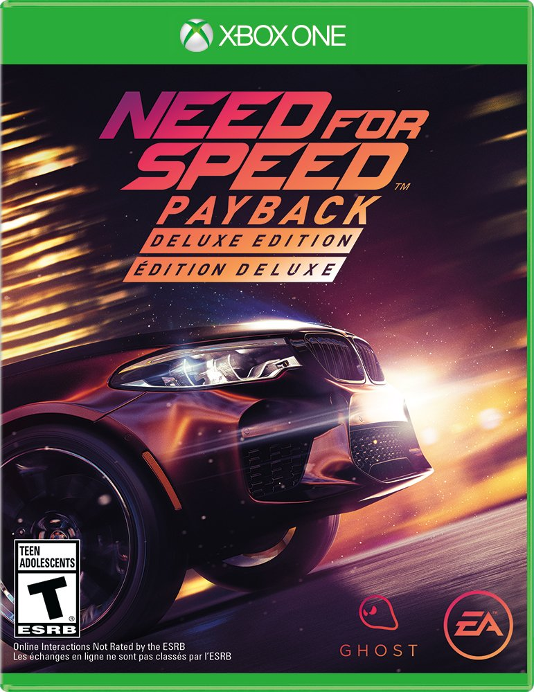 Игра Need for Speed Payback Deluxe Edition, цифровой ключ для Xbox One/Series X|S, русская озвучка, Аргентина