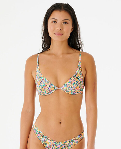 Купальник RIP CURL Купальник верх; Ж; AFTERGLOW FLORAL D-DD BRA TOP; цвет 3282 MULTICO; размер XS-M, размер S, мультиколор