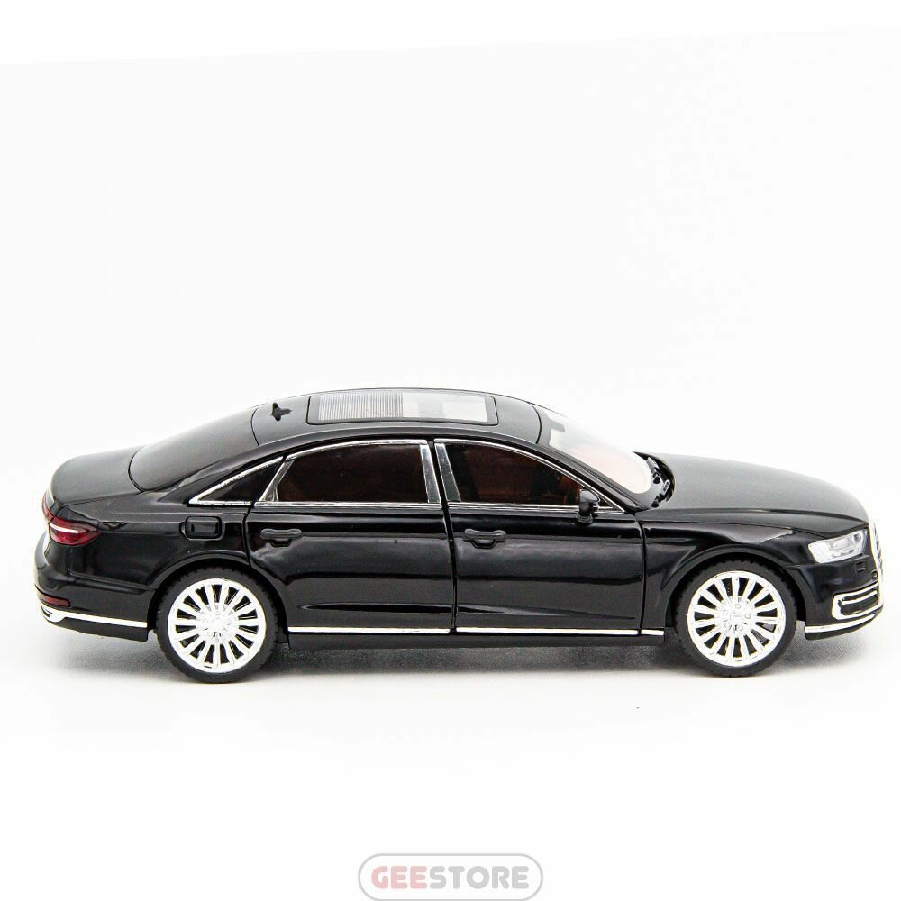 Детская металлическая машинка Audi A8 1:24 — фото 1