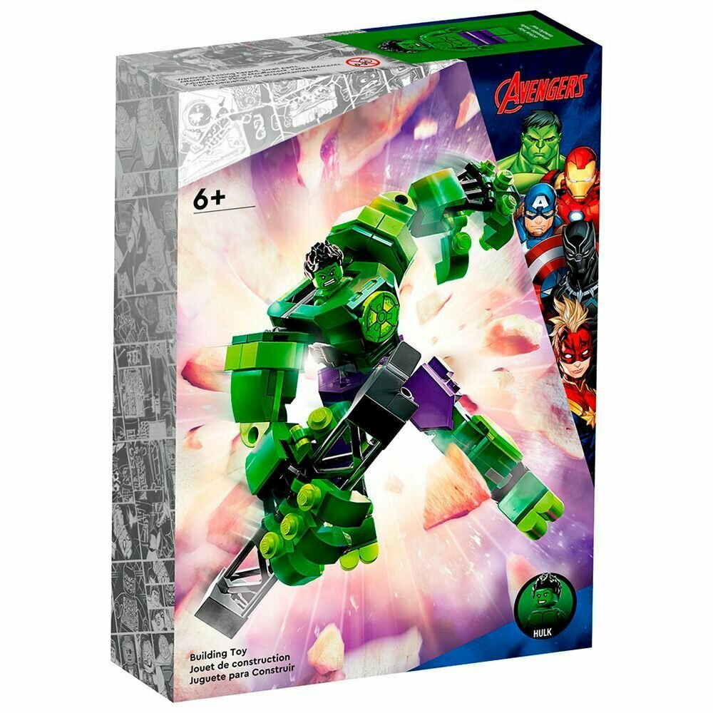 Конструктор Марвел Халк: робот — фото 1