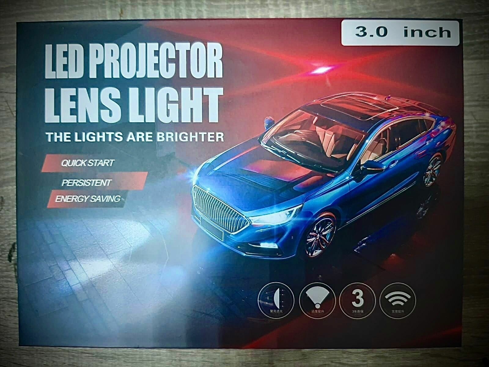 Комплект Светодиодных билед biled линзы 3 дюйма Lens light — фото 5