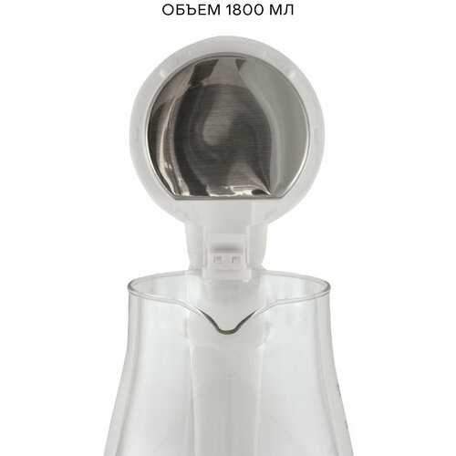 Чайник Supra KES-1856G белыйпрозрачный 144900₽
