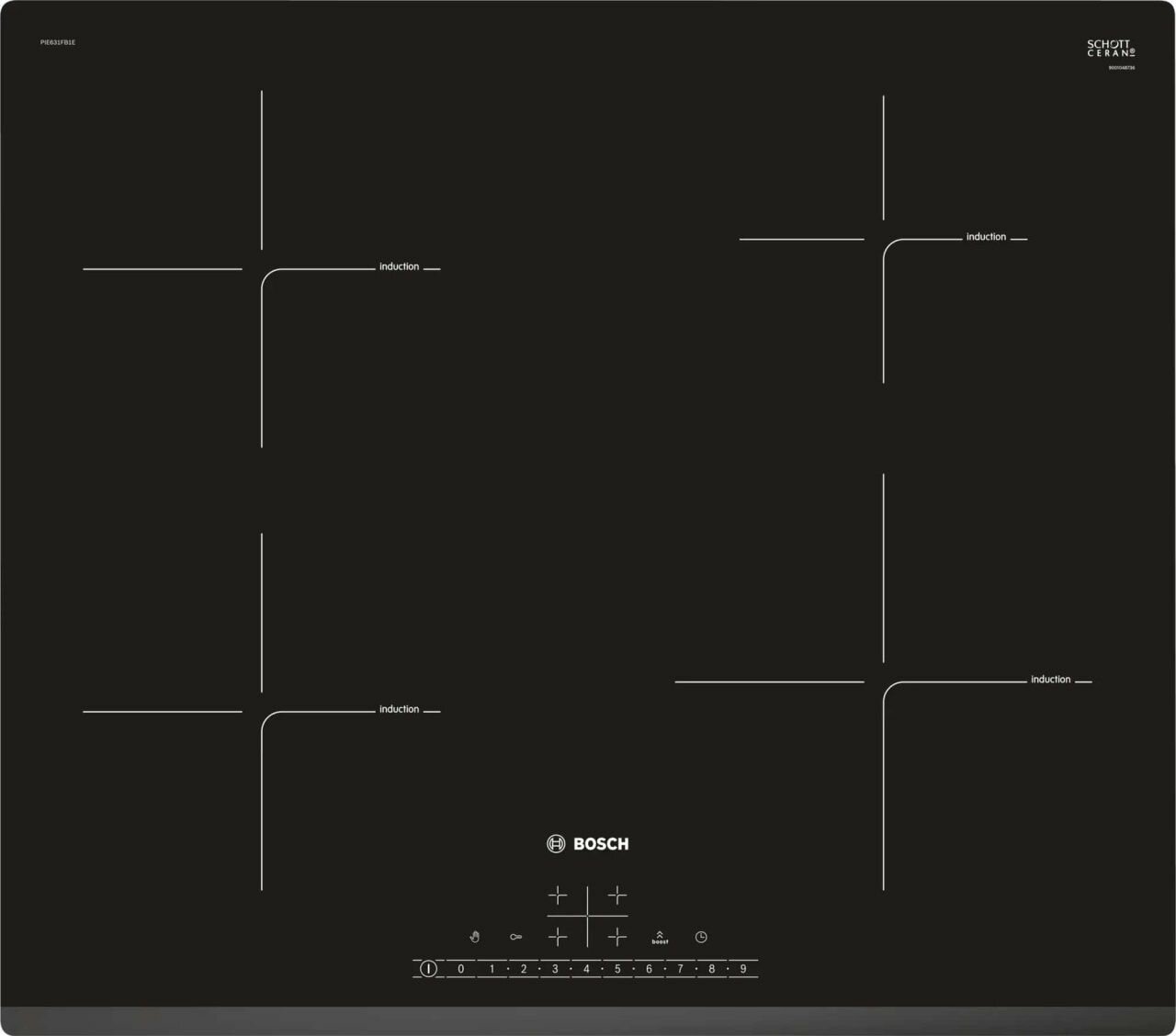 Варочная поверхность Bosch PIE631FB1E