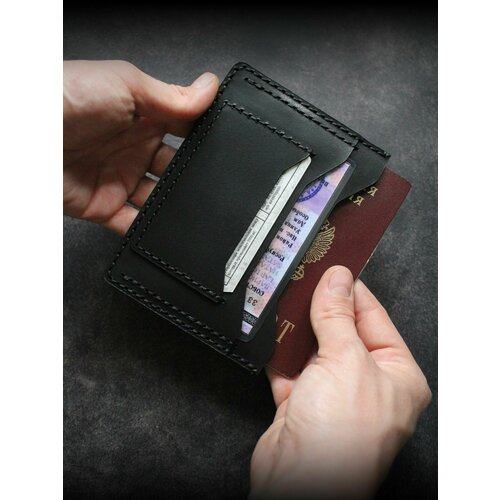 Обложка-карман для автодокументов KOVACH, черный