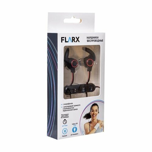 Наушники беспроводные FLARX с микрофоном в ассортименте 68900₽