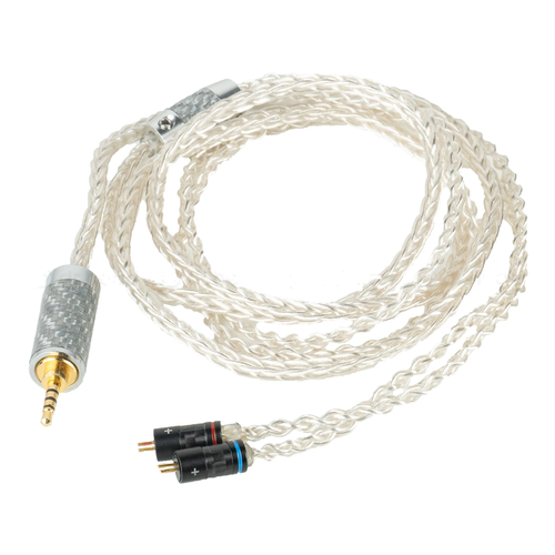HeadMade IEM 2-pin to 2.5mm balans silver 1.2m - сменный кабель для наушников