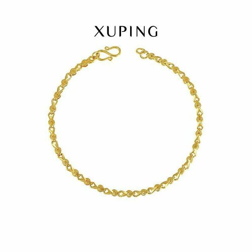 Браслет-цепочка XUPING JEWELRY браслет цепочка под золото женский с бубенчиками и сердечками xuping