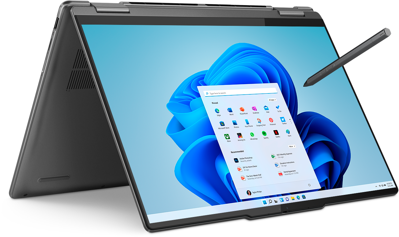 Ноутбук Lenovo Yoga 7 Gen 8 14" WUXGA Touch OLED/Core i5-1340P/16GB/512GB SSD/Iris Xe Graphics/Win 11 Home/RUSKB/серый (82YL006QRK)