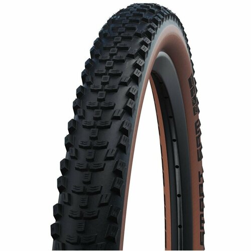 Велосипедная покрышка Schwalbe Smart Sam Performance MTB Addix - 275 x 260 Folding Коричневый бок В коробке 7600₽