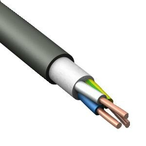 Кабель ВВГнг(А)-LS 3х2.5 (N PE) 0.66кВ (уп.100м) Конкорд 202 (упак.100 м.)