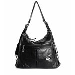 Сумка-рюкзак женская Dolphin 5321 чёрная - изображение