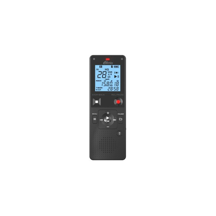 Диктофон цифровой Ritmix RR-820 16Gb черный
