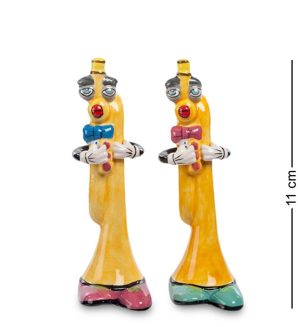 Набор соль перец Труба  Pavone  A978612  Pavone  Керамика  в подарок