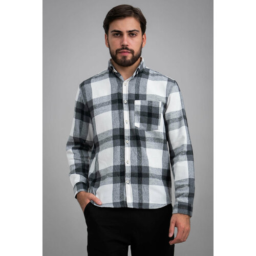 фото Рубашка lukanclan, размер xxl, серый