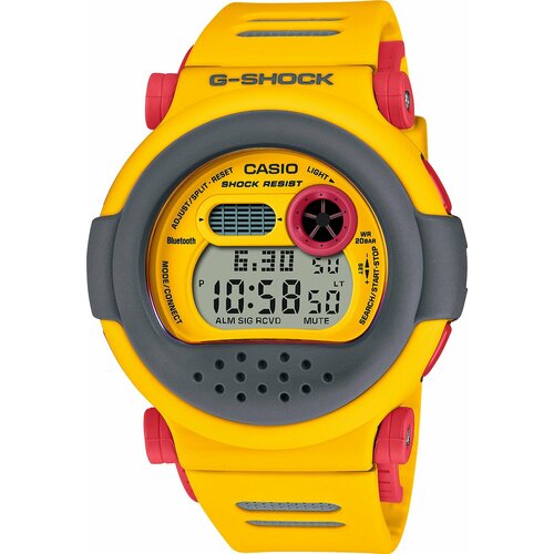 фото Наручные часы casio casio g-b001mve-9e, желтый