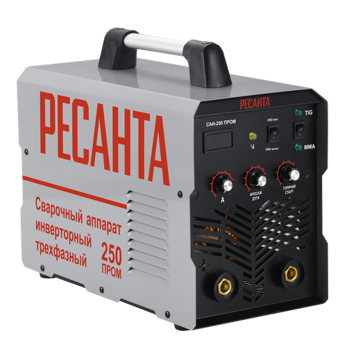 Сварочный аппарат инверторный Ресанта САИ-250 пром 4400200₽