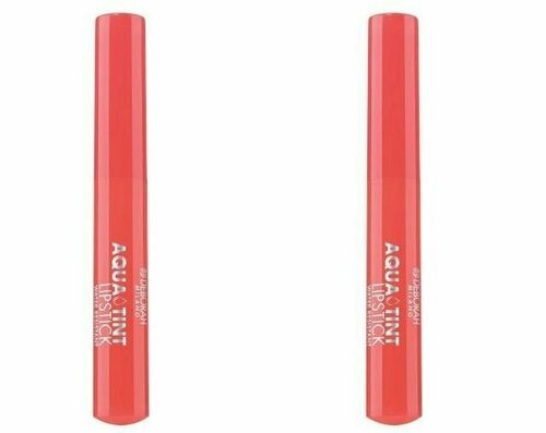 Тинт для губ, Deborah Milano, Aqua Tint Lipstick, тон 03 коралловый, 2.5 г, 2 шт