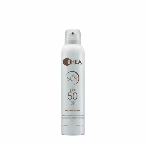 RHEA Солнцезащитный крем-спрей для лица и тела SPF50 Cream Sun 200 мл