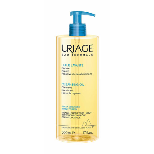 URIAGE Hygiene Масло для тела очищающее пенящееся, 500 мл