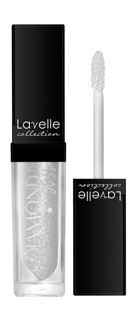 LAVELLE COLLECTION Блеск для губ Diamond Gloss, 5 мл, 05 frozen silver