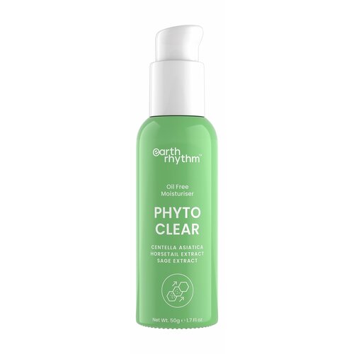 EARTH RHYTHM Phyto Clear Крем для лица с центеллой азиатской и шалфеем увлажняющий, 50 гр