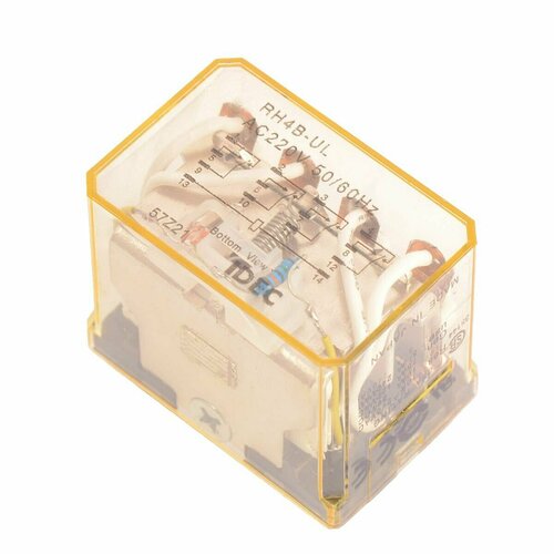 Реле электромагнитное IDEC RH4B-UL AC220V (015433) реле idec rh4b u ac220v 015434