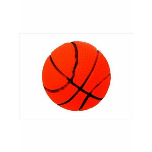 УЮТ Мяч баскетбольный, 7 см, винил игрушка triol мяч баскетбольный из винила для собак ø 70 мм