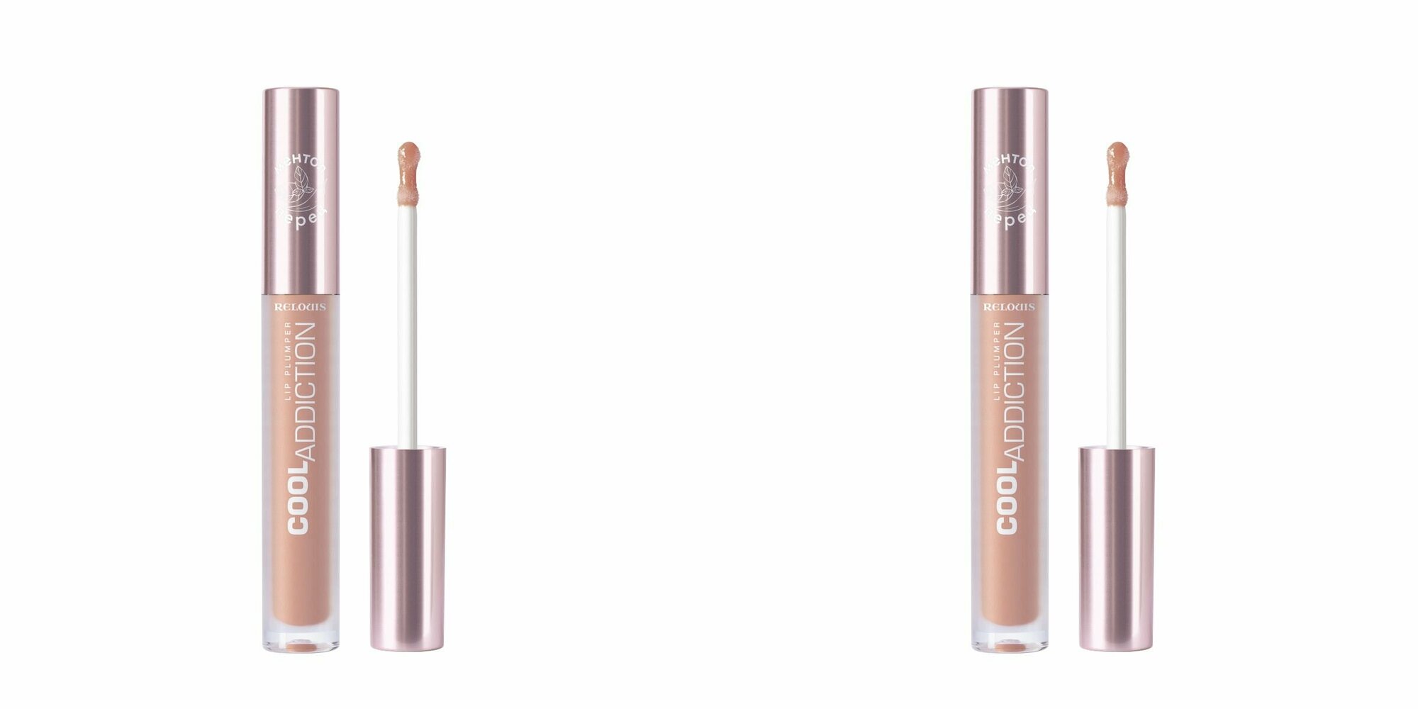 RELOUIS Плампер для губ Cool Addiction, тон 06 Light Caramel, 2 шт