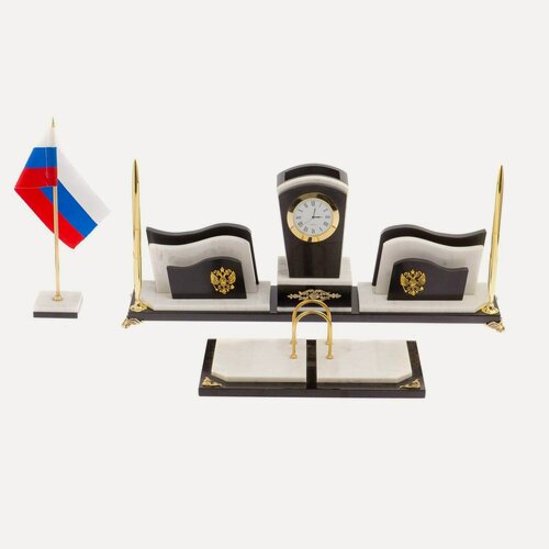 Изображение товара Настольный набор из мрамора и долерита 119803