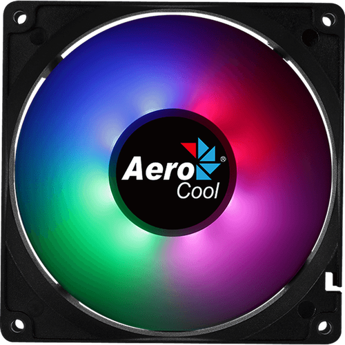 Вентилятор 90x90 AeroCool Frost 9 RGB Ret вентилятор aerocool frost 12 pwm 120mm rgb led 4718009158085