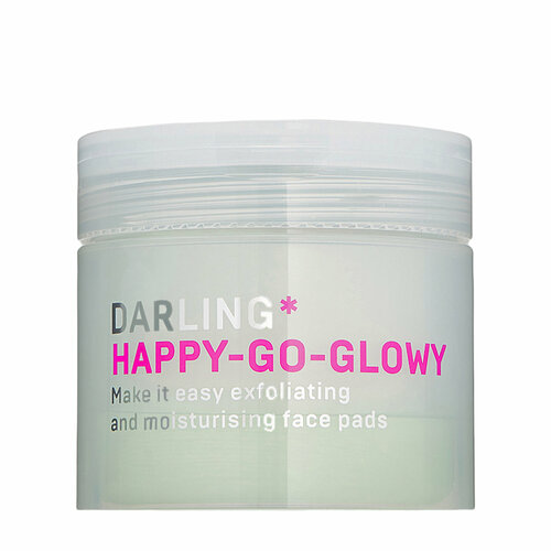 Darling Отшелушивающие увлажняющие диски для лица Happy-Go-Glowy