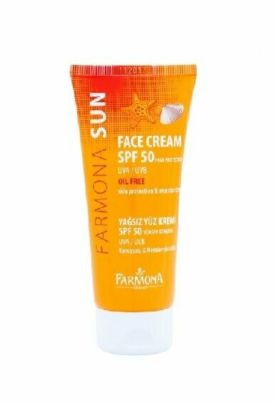 Солнцезащитный крем Farmona Sun Face Cream SPF 50, обезжиренный, 50 мл