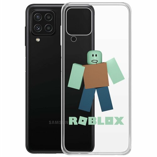 Чехол-накладка Krutoff Clear Case Roblox-Зомби для Samsung Galaxy A22/M22 (A225/M225) чехол накладка krutoff clear case roblox зомби для samsung galaxy a22s a226