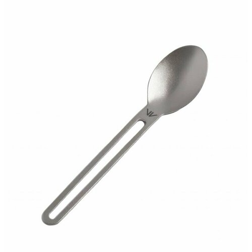 фото Goraa ложка titanium spoon серый, титан, 180х40х2 мм