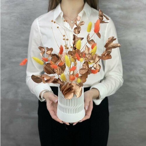 Сухоцветы в вазе Лукас