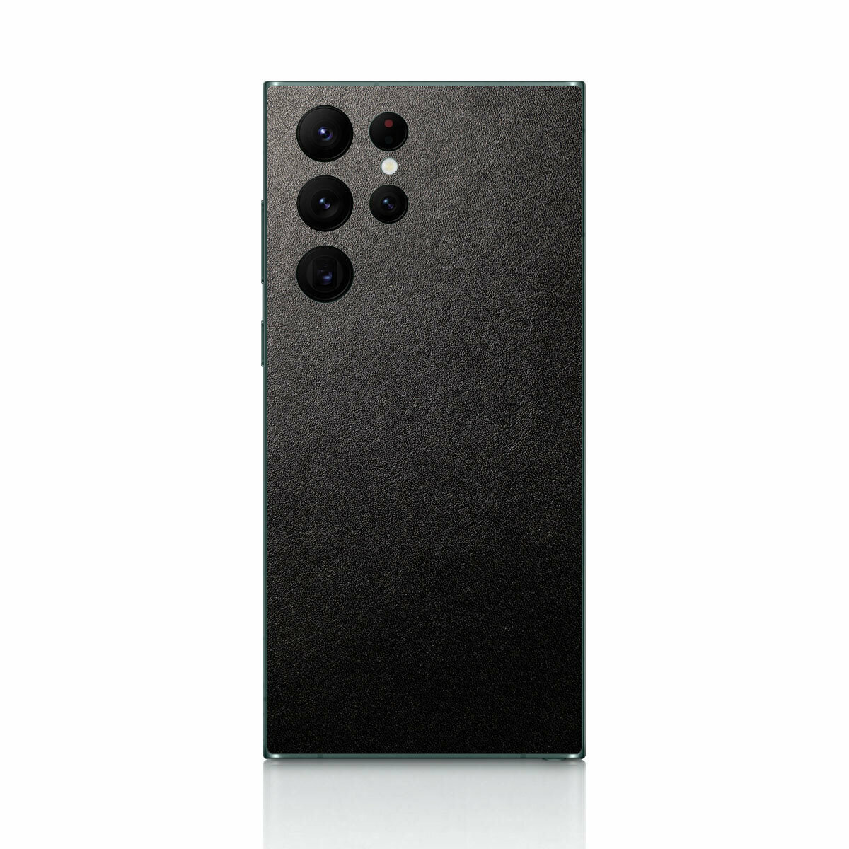 Кожаная наклейка JUST BLACK для Samsung Galaxy S23 Ultra