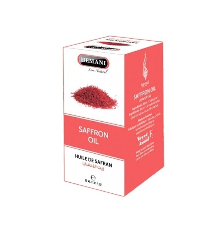 Масло шафрана Saffron oil Hemani 30 мл