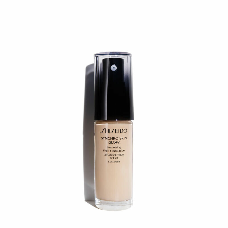 SHISEIDO Тональное средство-флюид с эффектом естественного сияния Synchro Skin Glow Luminizing Fluid Foundation (Neutral 1)